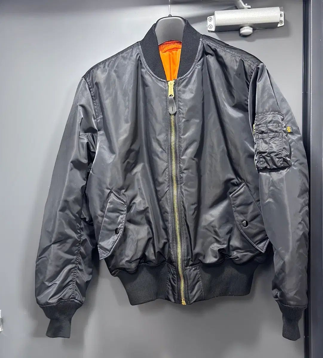 アルファインダストリーズ MA-1 ブラック large