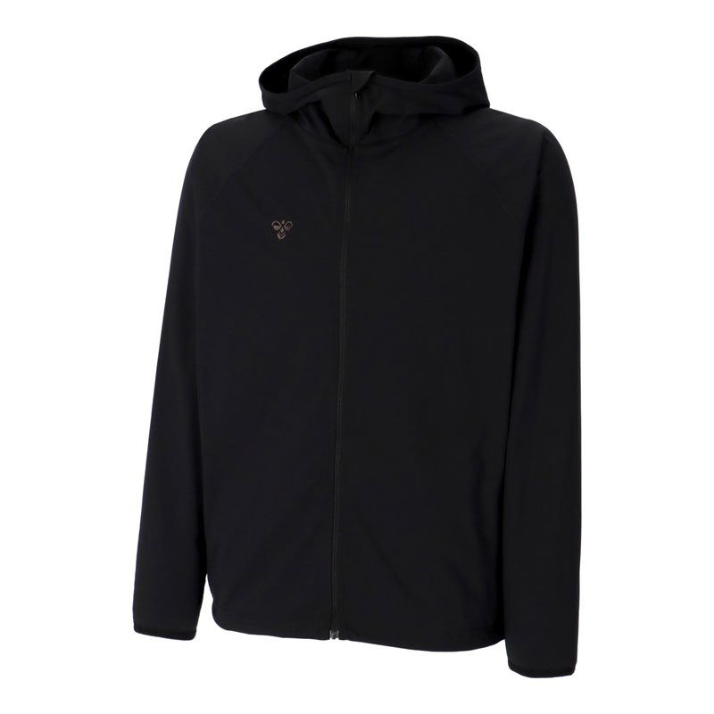 サイズL、hummel(ヒュンメル) hummel PLAY UVカットフーデットジャケット スポーツスタイル ウェア トレーニングシャツ HAP7245