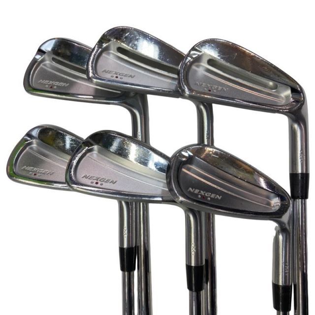 【中古】 ゴルフパートナー NEXGEN MG-FORGED 6S アイアンセット IR NS PRO MODUS3 TOUR120 (フレックスS) メンズ 男性用 右利き 右用 Cランク ゴルフクラブ