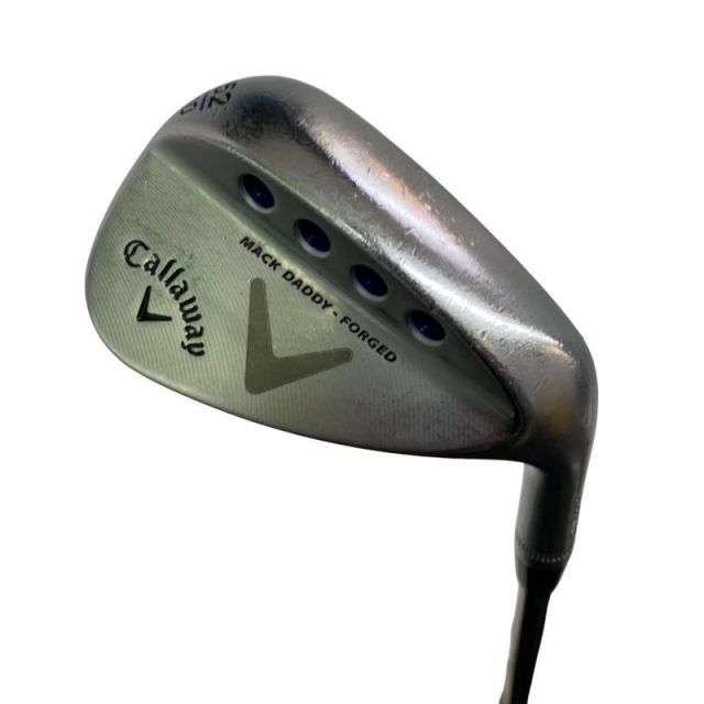 【中古】 キャロウェイ MACK DADDY FORGED ミルキークロム 52°/10° ウェッジ WG Dynamic Gold (フレックスS) メンズ 男性用 右利き 右用 Cランク ゴルフクラブ