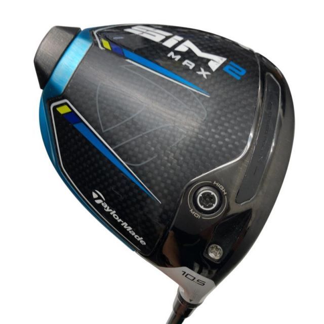 【中古】 テーラーメイド SIM2 MAX 10.5° ドライバー DR 純正特注シャフト (フレックスS) メンズ 男性用 右利き 右用 Cランク ゴルフクラブ