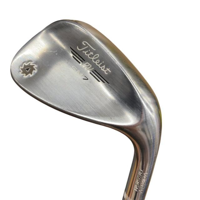 【中古】 タイトリスト VOKEY SPIN MILLED SM7 ツアークロム 54°/14°F ウェッジ WG Dynamic Gold (フレックスS) メンズ 男性用 右利き 右用 Cランク ゴルフクラブ