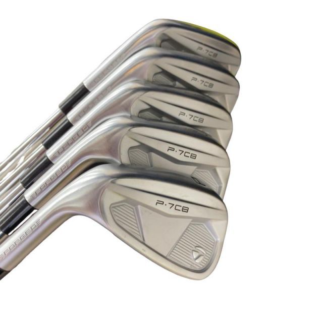 【中古】 テーラーメイド Taylor Made P・7CB(2024) 5S レフティ アイアンセット IR 純正特注シャフト (フレックスその他) メンズ 男性用 左利き レフティ 左用 Cランク ゴルフクラブ
