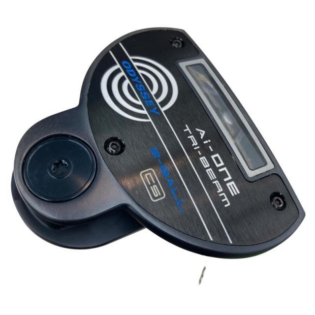 【中古】 オデッセイ Ai-ONE TRI-BEAM 2-BALL CS 34インチ パター PT STROKE LAB 90 スチール (フレックスその他) メンズ 男性用 右利き 右用 Cランク ゴルフクラブ