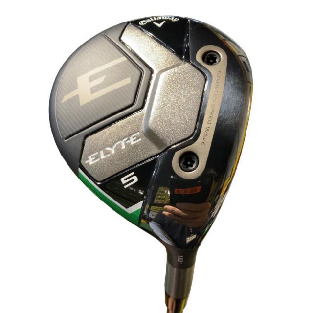 【中古】 キャロウェイ ELYTE 5W フェアウェイウッド FW VENTUS GREEN 50 for CW(ELYTE FW) (フレックスS) メンズ 男性用 右利き 右用 Bランク ゴルフクラブ