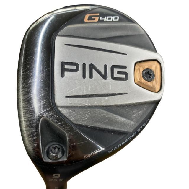 【中古】 ピン G400 9W レフティ フェアウェイウッド FW ALTA J CB(FW) (フレックスR) メンズ 男性用 左利き レフティ 左用 Cランク ゴルフクラブ