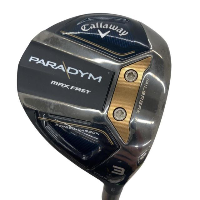 【中古】 キャロウェイ PARADYM MAX FAST 3W フェアウェイウッド FW SPEEDER NX 40 for CW(PARADYM FW) (フレックスSR) メンズ 男性用 右利き 右用 Cランク ゴルフクラブ