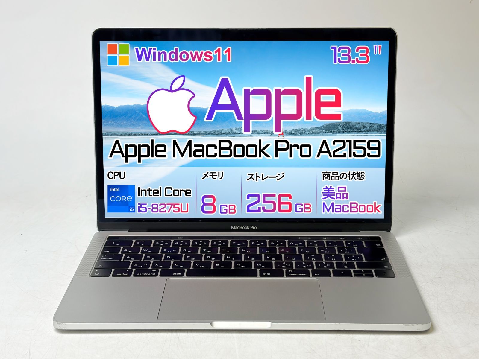 Pro MacBook Apple A2159 Core i5 - 0 1.4 GHz 8GB Intel 256GB 13in 