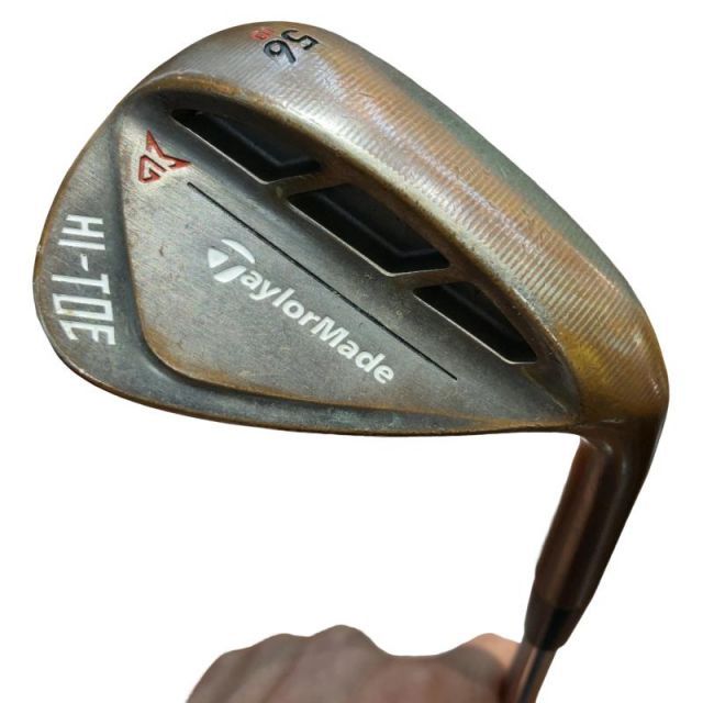 【中古】 テーラーメイド Taylor Made MILLED GRIND HI-TOE(2021) 56°/10° ウェッジ WG 純正特注シャフト (フレックスS) メンズ 男性用 右利き 右用 Cランク ゴルフクラブ