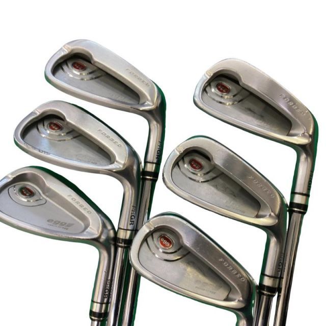 【中古】 プロギア egg FORGED(2019) 7S アイアンセット IR スチール (フレックスSR) メンズ 男性用 右利き 右用 Cランク ゴルフクラブ