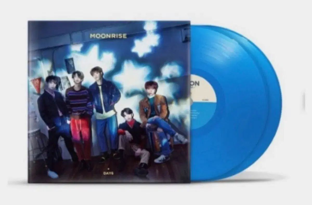 DAY6(デイシックス) DAY6 MOONRISE LP 青 カラーバン