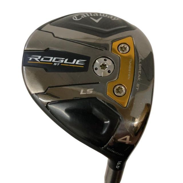 【中古】 キャロウェイ ROGUE ST LS 4W フェアウェイウッド FW リシャフト (フレックスその他) メンズ 男性用 右利き 右用 Cランク ゴルフクラブ