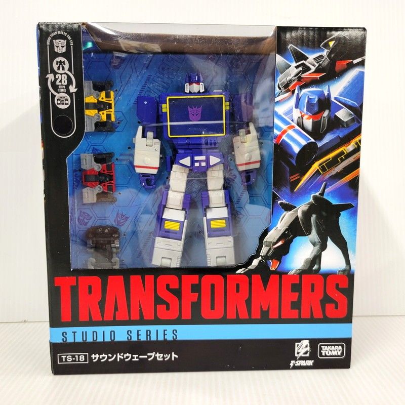 【中古/未使用品】 タカラトミー トランスフォーマー スタジオシリーズ TS-18 サウンドウェーブ セット 【057-260507-as-31-izu】