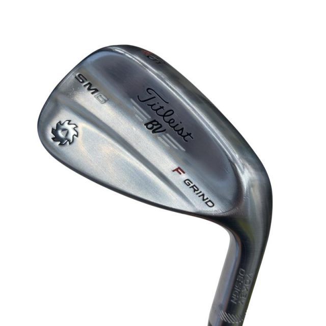 【中古】 タイトリスト VOKEY SPIN MILLED SM6 ツアークロム 46°/08°F ウェッジ WG Dynamic Gold (フレックスS) メンズ 男性用 右利き 右用 Cランク ゴルフクラブ