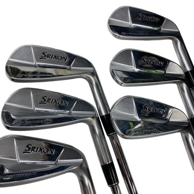 【中古】 ダンロップ SRIXON Z-FORGED II 6S アイアンセット IR Dynamic Gold D.S.T (フレックスS) メンズ 男性用 右利き 右用 Cランク ゴルフクラブ