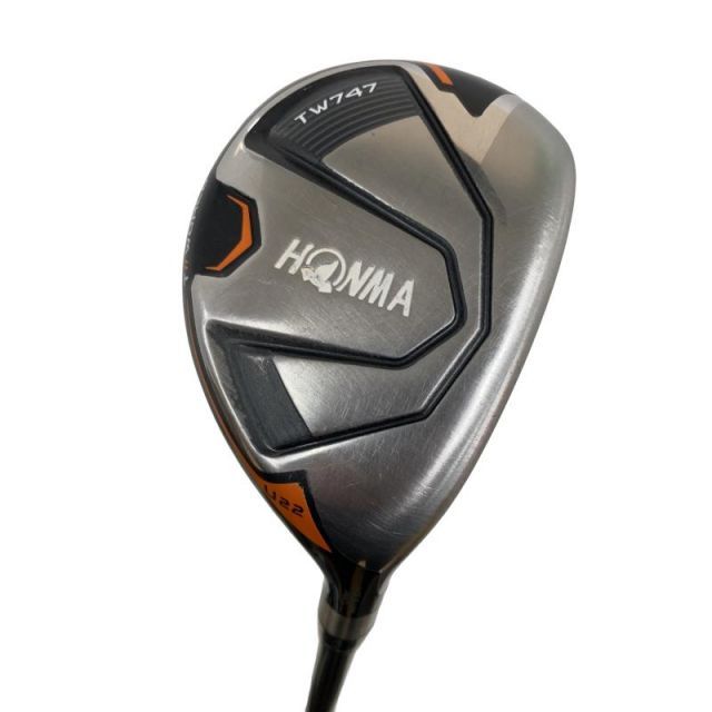 【中古】 本間ゴルフ TOUR WORLD TW747 22° ユーティリティ UT VIZARD for 747(ユーティリティ) (フレックスその他) メンズ 男性用 右利き 右用 Cランク ゴルフクラブ
