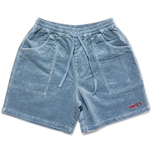 【新品タグ付き】【TONY TAIZSUN/トニータイズサン】TONY/HANGTEN CORD SHORTS　SAX　コーデュロイショーツ 26SS-027HT　各種サイズあり