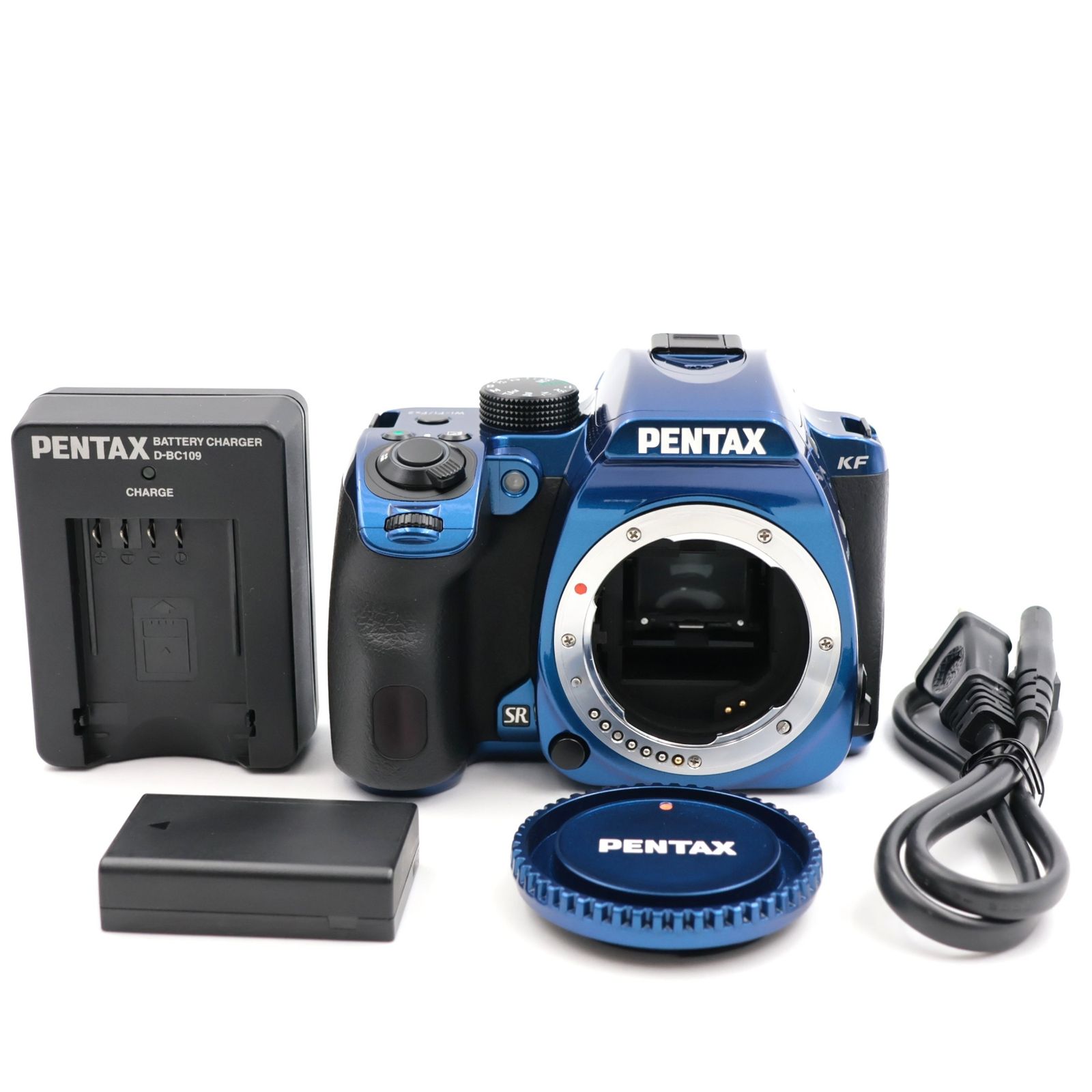 ■シャッター数3506枚！極上品■ PENTAX KF ボディ クリスタルブルー デジタル一眼レフカメラ ペンタックス