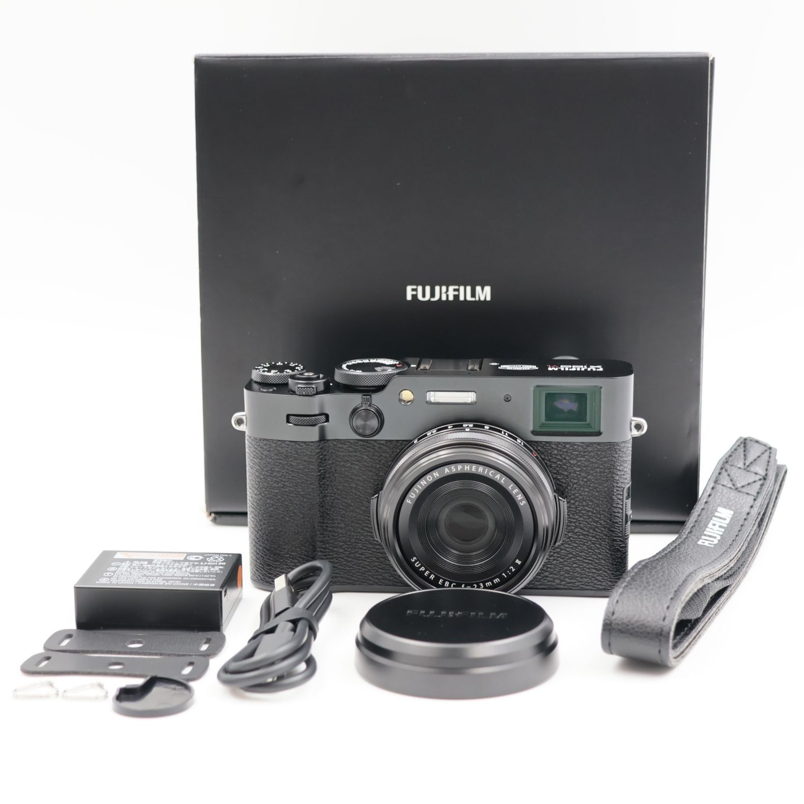 □シャッター数2000枚！新品同様□ FUJIFILM X100Ⅵ ブラック デジタル