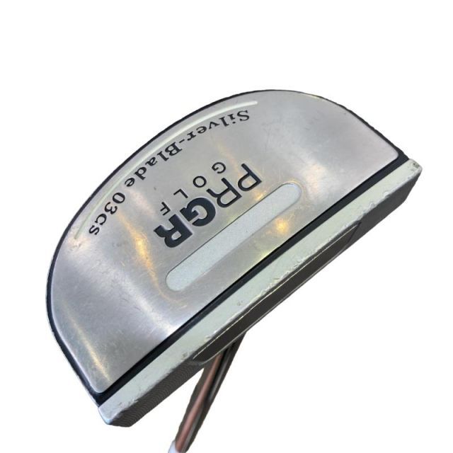 【中古】 プロギア SILVER-BLADE 03CS(センターシャフト) 34インチ パター PT スチール (フレックスその他) メンズ 男性用 右利き 右用 Dランク ゴルフクラブ
