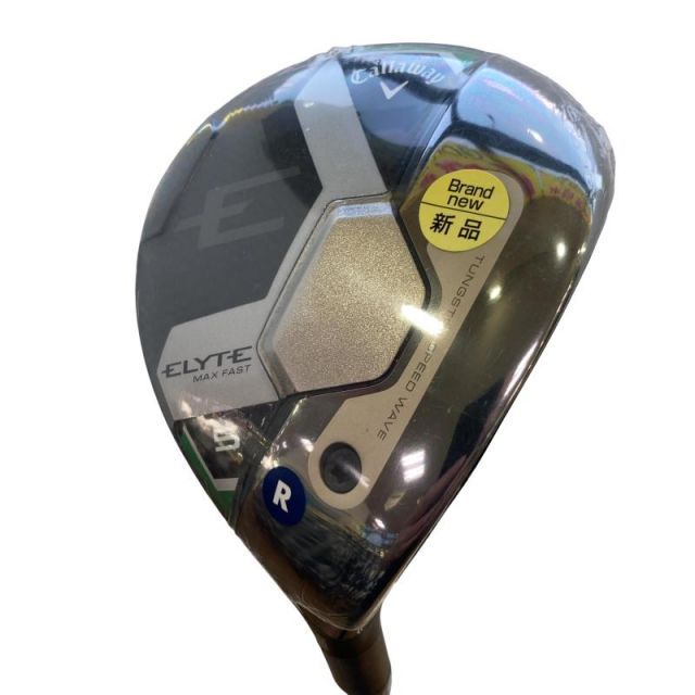 【中古】 キャロウェイ ELYTE MAX FAST 5W フェアウェイウッド FW LIN-Q GREEN 40 for CW(ELYTE FW) (フレックスR) メンズ 男性用 右利き 右用 Nランク ゴルフクラブ
