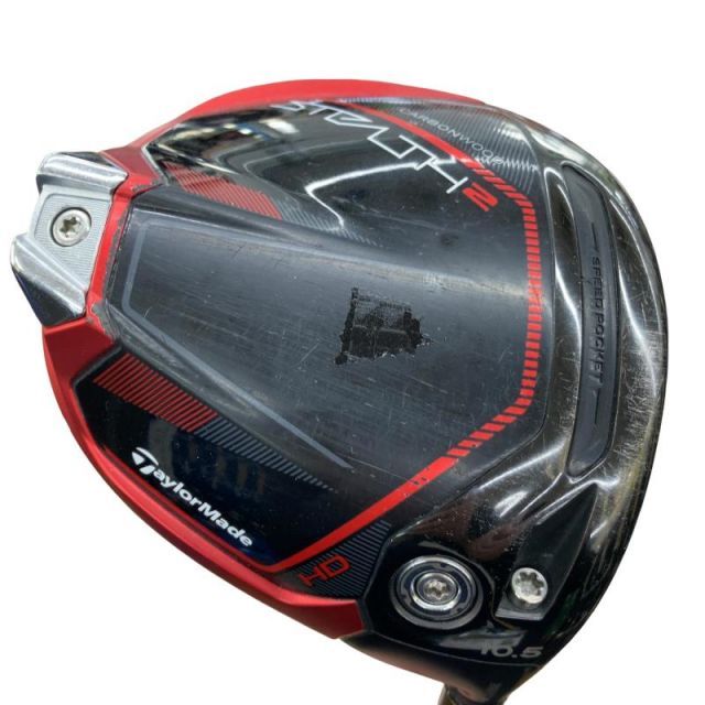 【中古】 テーラーメイド STEALTH2 HD 10.5° ドライバー DR TENSEI RED TM50(STEALTH DR) (フレックスS) メンズ 男性用 右利き 右用 Cランク ゴルフクラブ