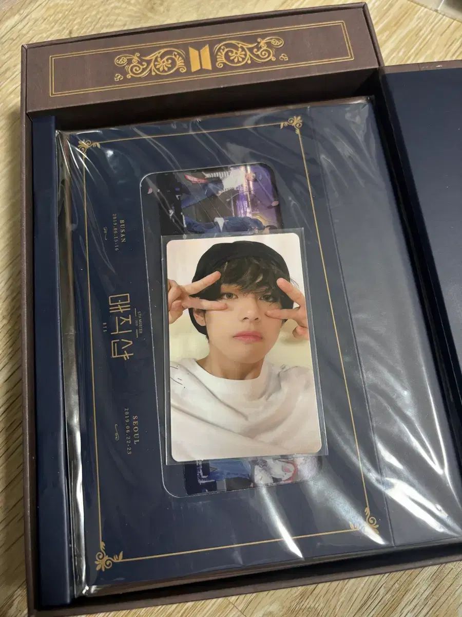 BTS Magic Shop MUSTER 5期 ヴィ(V・テヒョン・テテ) トレカ フルセット DVD V