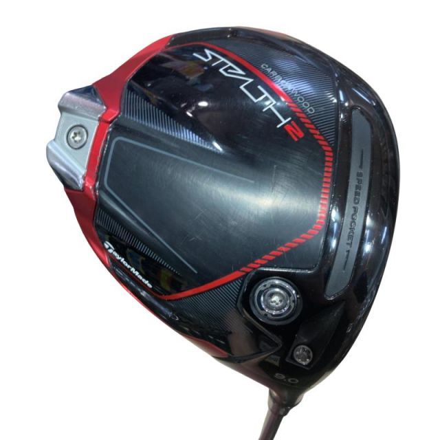【中古】 テーラーメイド STEALTH2 9° ドライバー DR 純正特注シャフト (フレックスS) メンズ 男性用 右利き 右用 Cランク ゴルフクラブ