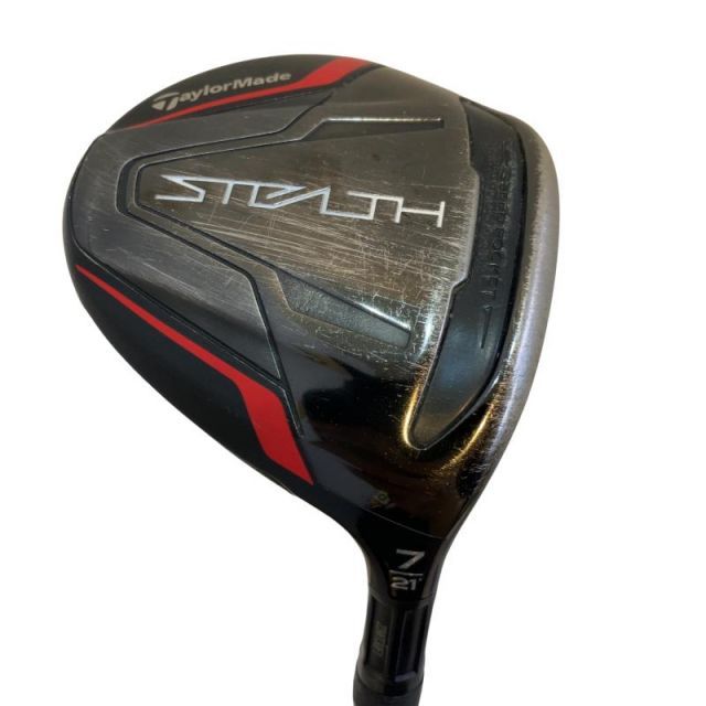 【中古】 テーラーメイド STEALTH 7W フェアウェイウッド FW リシャフト (フレックスその他) メンズ 男性用 右利き 右用 Cランク ゴルフクラブ