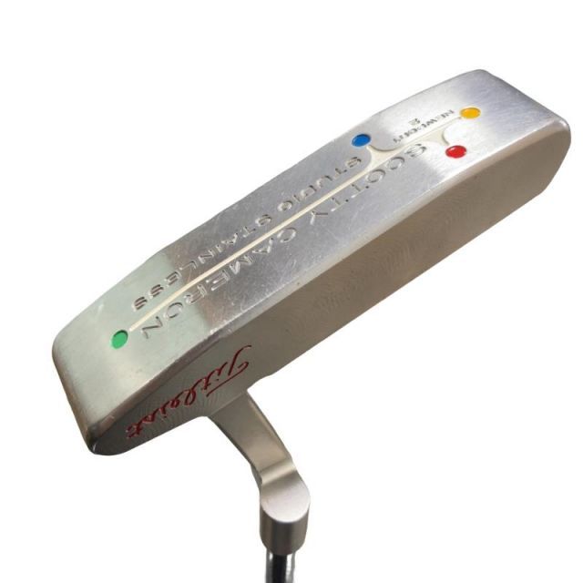 【中古】 タイトリスト SCOTTY CAMERON STUDIO STAINLESS NEWPORT 2 35インチ パター PT スチール (フレックスその他) メンズ 男性用 右利き 右用 Cランク ゴルフクラブ