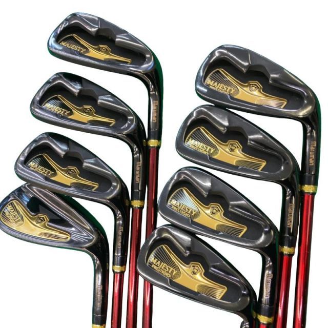 【中古】 マジェスティゴルフ(旧マルマン) MAJESTY PRESTIGIO(2016) 9S アイアンセット IR MAJESTY LV720 for I (フレックスS) メンズ 男性用 右利き 右用 Cランク ゴルフクラブ