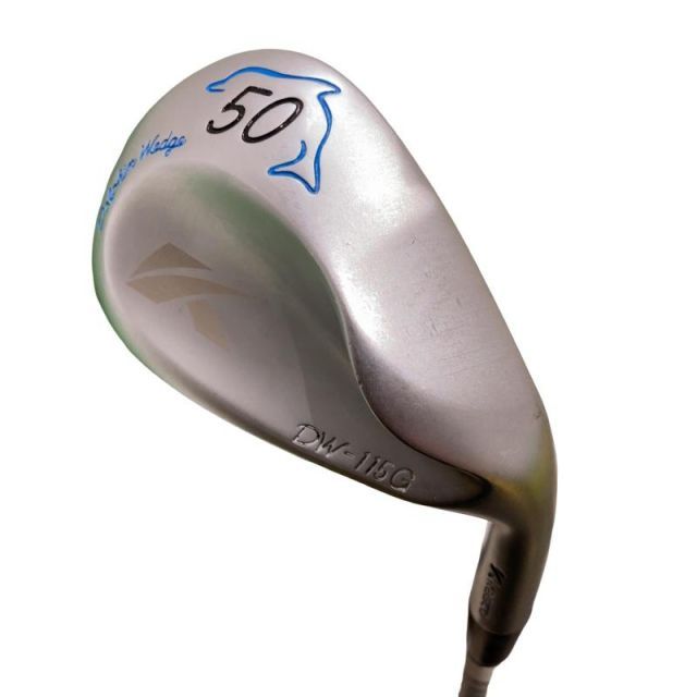【中古】 キャスコ Dolphin Wedge DW-115G 50° ウェッジ WG Dolphin DP-151 (フレックスR) メンズ 男性用 右利き 右用 Cランク ゴルフクラブ