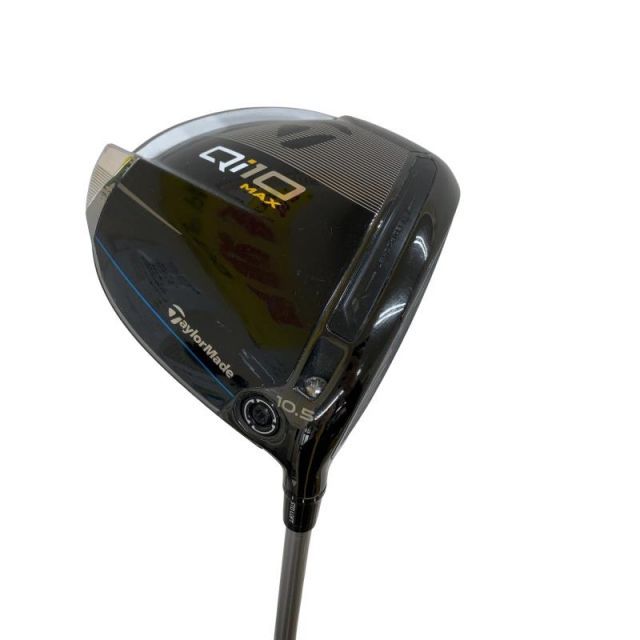 【中古】 テーラーメイド Qi10 MAX 10.5° ドライバー DR 純正特注シャフト (フレックスその他) メンズ 男性用 右利き 右用 Cランク ゴルフクラブ