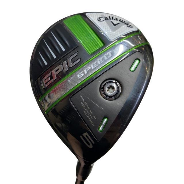 【中古】 キャロウェイ EPIC SPEED 5W フェアウェイウッド FW 純正特注シャフト (フレックスS) メンズ 男性用 右利き 右用 Cランク ゴルフクラブ