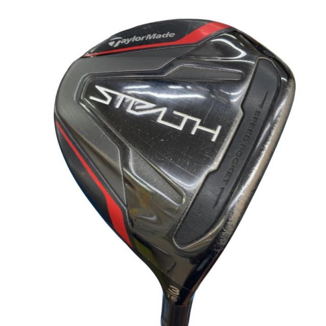 【中古】 テーラーメイド STEALTH 3W フェアウェイウッド FW TENSEI RED TM50(STEALTH FW) (フレックスS) メンズ 男性用 右利き 右用 Cランク ゴルフクラブ