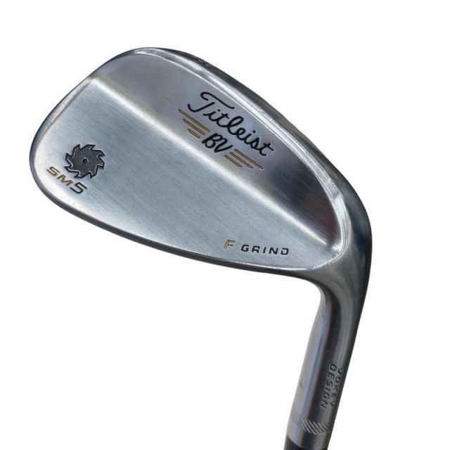 【中古】 タイトリスト VOKEY SPIN MILLED SM5 ツアークロム 48°/08°F ウェッジ WG Dynamic Gold (フレックスS) メンズ 男性用 右利き 右用 Cランク ゴルフクラブ