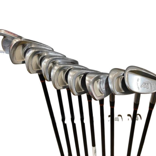 【中古】 ミズノ Mizuno Pro MT 10S アイアンセット IR TOUR EXSAR HARD SPEC (フレックスSR) メンズ 男性用 右利き 右用 Dランク ゴルフクラブ