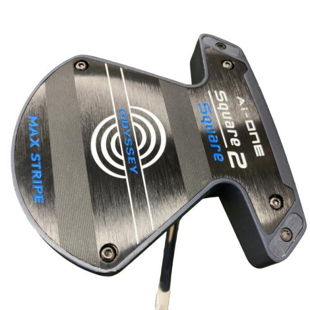 【中古】 オデッセイ Ai-ONE SQUARE 2 SQUARE MAX STRIPE 33インチ パター PT STROKE LAB 90 スチール (フレックスその他) メンズ 男性用 右利き 右用 Cランク ゴルフクラブ