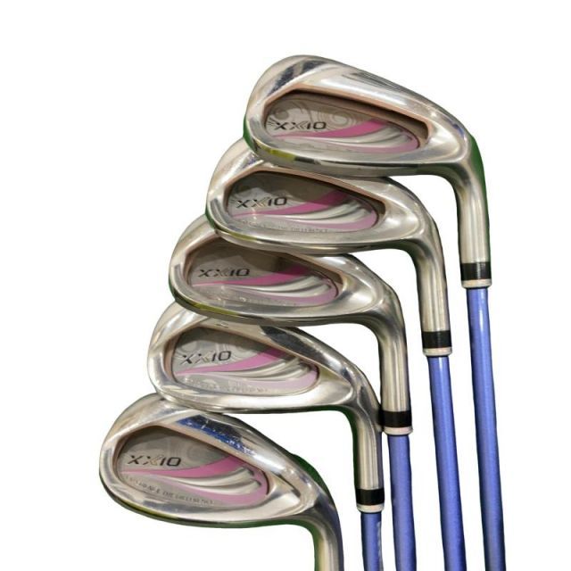 【中古】 ダンロップ XXIO(2020) 5S レディース アイアンセット IR XXIO MP1100L(IR) (フレックスL) レディース 女性用 右利き 右用 Cランク ゴルフクラブ