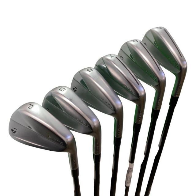 【中古】 テーラーメイド Taylor Made P・770(2023) 6S アイアンセット IR Diamana Thump Iron i95(2023) (フレックスS) メンズ 男性用 右利き 右用 Cランク ゴルフクラブ