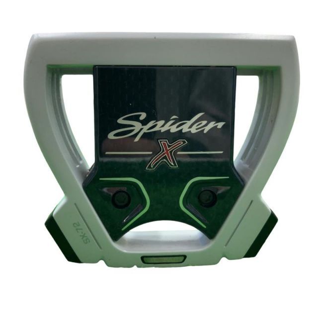 【中古】 テーラーメイド Spider X CHALK/WHITE シングルベンド 34インチ パター PT スチール(ブラック) (フレックスその他) メンズ 男性用 右利き 右用 Cランク ゴルフクラブ