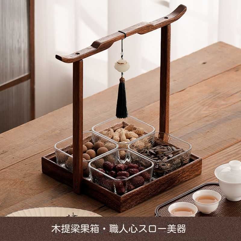 レトロ風フルーツ皿、リビング、コーヒーテーブル、家庭用スナックボックス、商用、新中国式囲炉裏、お茶、お正月、結婚、仕切り皿