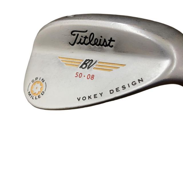 【中古】 タイトリスト VOKEY SPIN MILLED C-C 50°/08° USA ウェッジ WG Dynamic Gold (フレックスその他) メンズ 男性用 右利き 右用 Cランク ゴルフクラブ