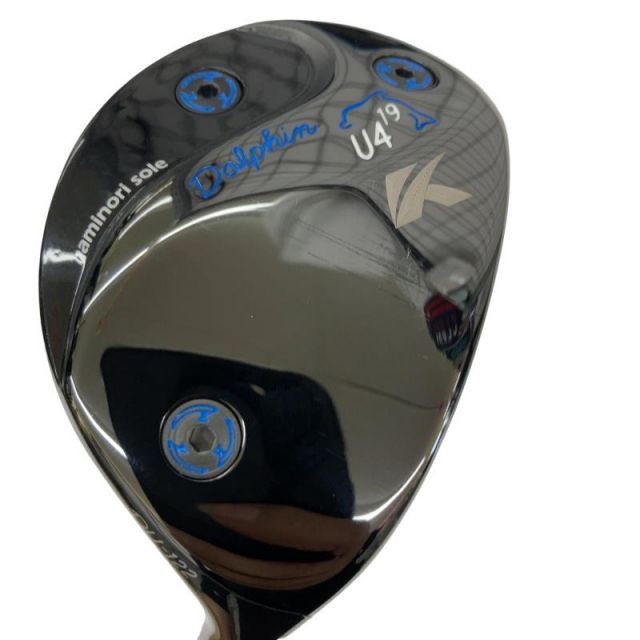【中古】 キャスコ Dolphin Utility DU-122 ブラック U4 ユーティリティ UT ATTAS MB-HY55 (フレックスR) メンズ 男性用 右利き 右用 Bランク ゴルフクラブ