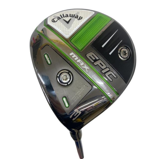【中古】 キャロウェイ EPIC MAX 3W レフティ フェアウェイウッド FW 純正特注シャフト (フレックスSR) メンズ 男性用 左利き レフティ 左用 Cランク ゴルフクラブ
