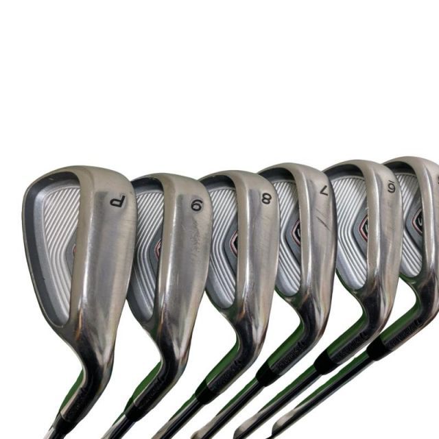 【中古】 テーラーメイド r5 XL IRONS 6S アイアンセット IR T-STEP 90 (フレックスR) メンズ 男性用 右利き 右用 Cランク ゴルフクラブ
