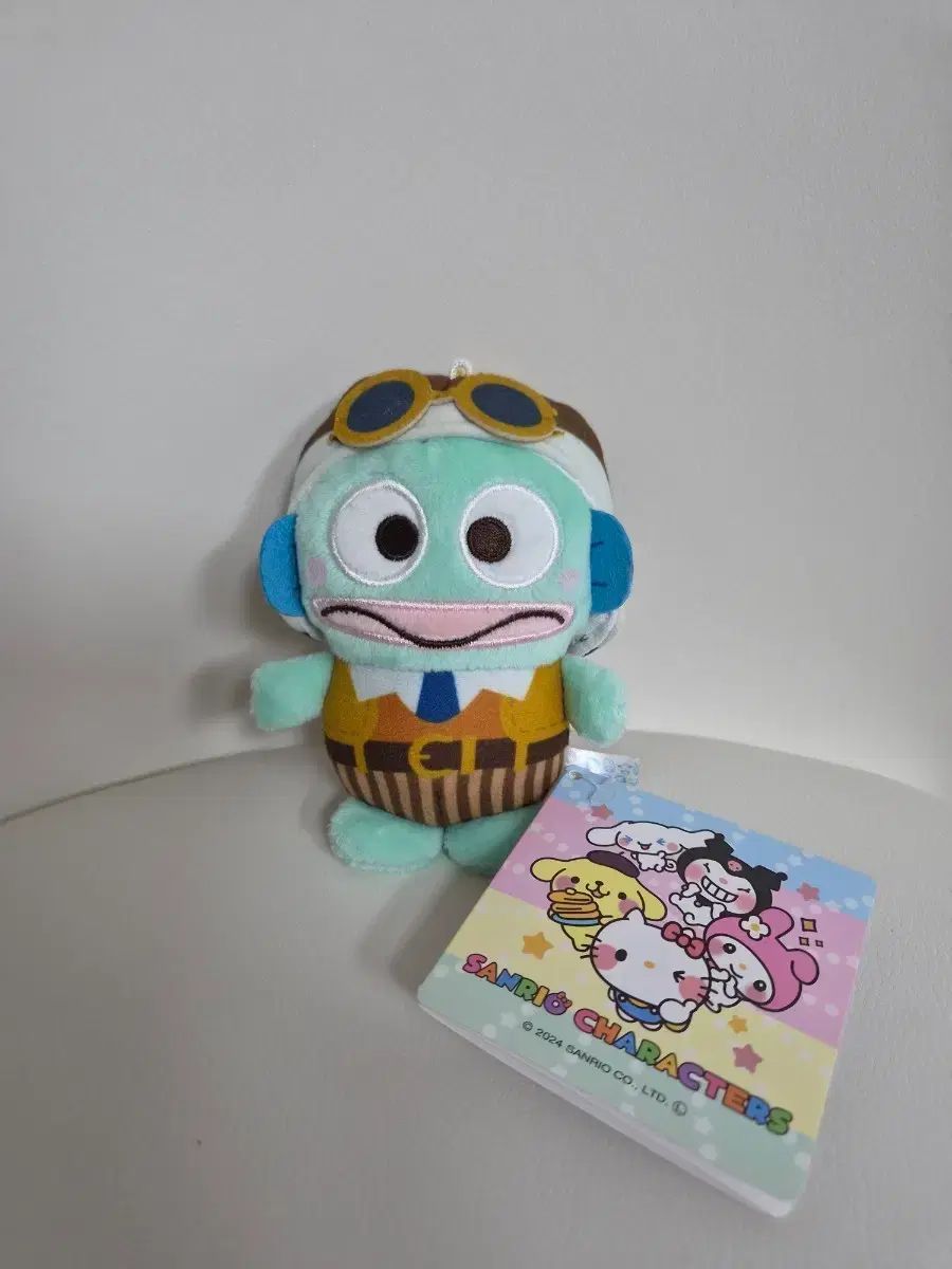 サンリオ ハンギョドン パイロット ぬいぐるみ キーホルダー