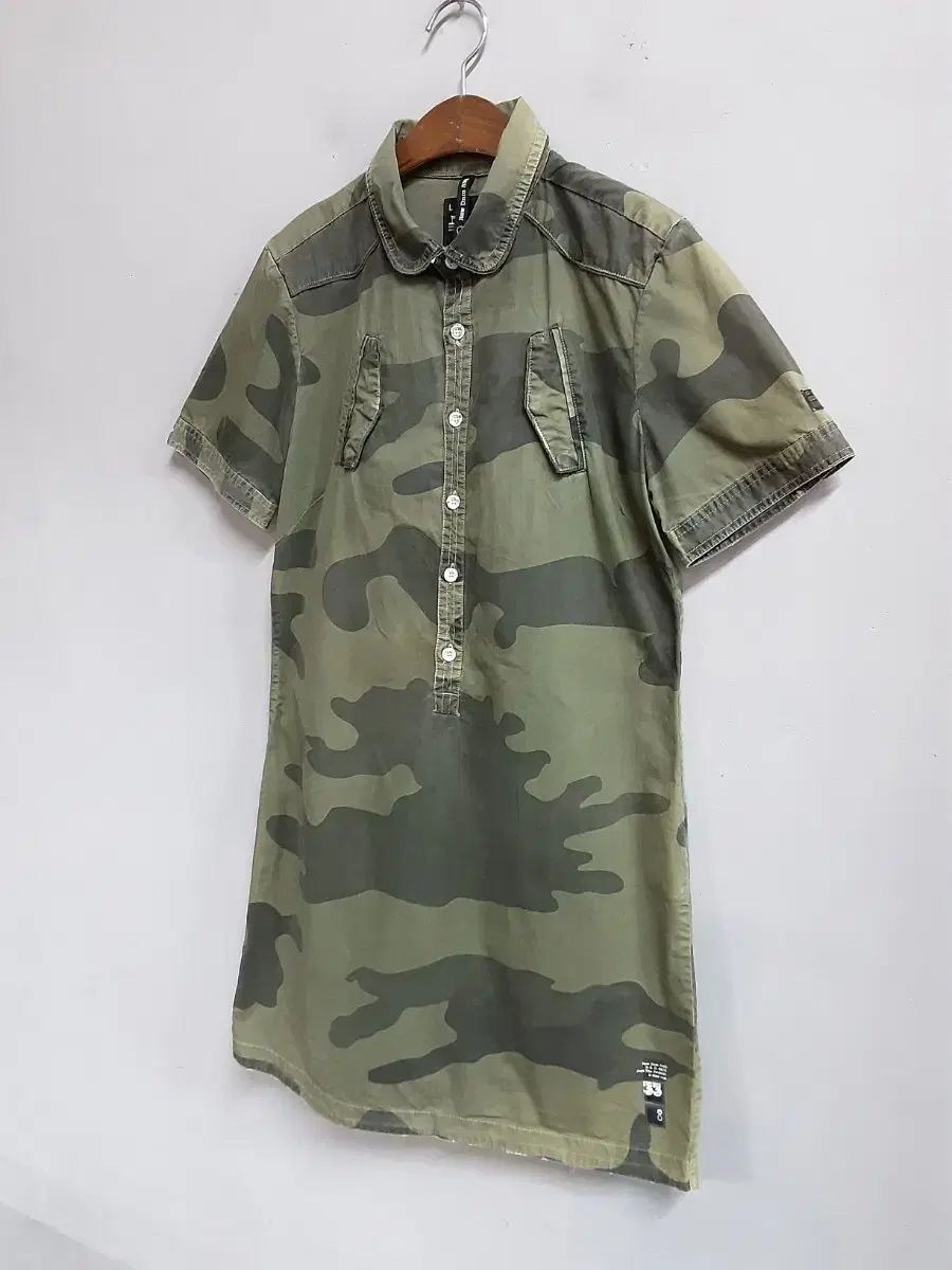 G Star Raw カモフラージュ 半袖 ONE PIECE L