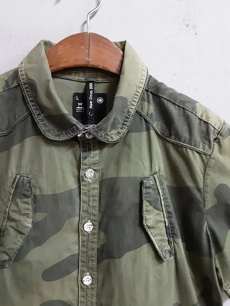 G Star Raw カモフラージュ 半袖 ONE PIECE L