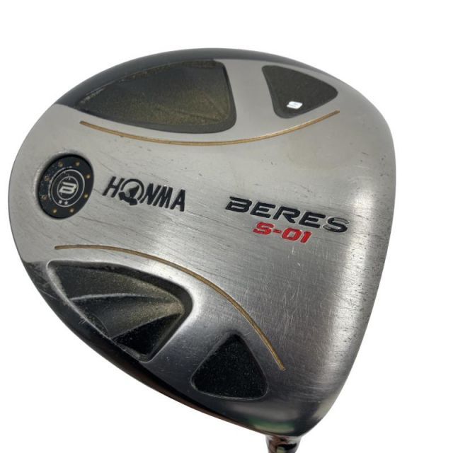 【中古】 本間ゴルフ BERES S-01 9° ドライバー DR 2S ARMRQ6 49(ドライバー) (フレックスS) メンズ 男性用 右利き 右用 Dランク ゴルフクラブ